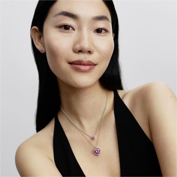 Immagine prodotto Pandora Necklace with pendant Halo Heart (Argent925, Argento 925)