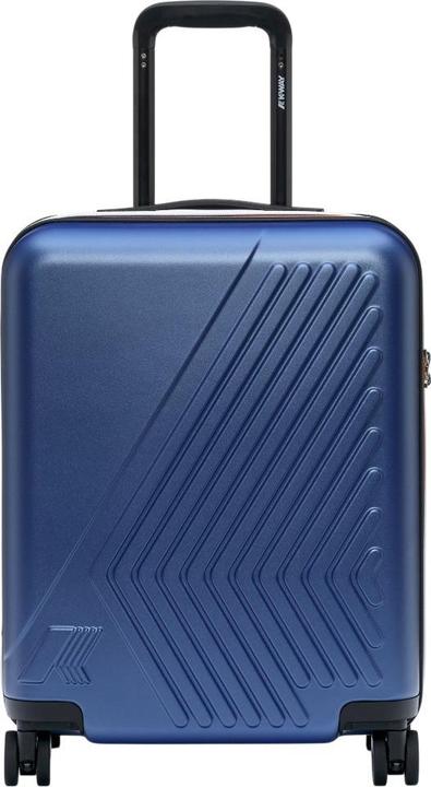 K-Way Eudoxie Logo - Hartschalen Kabinenkoffer,royal marine (39 l)
