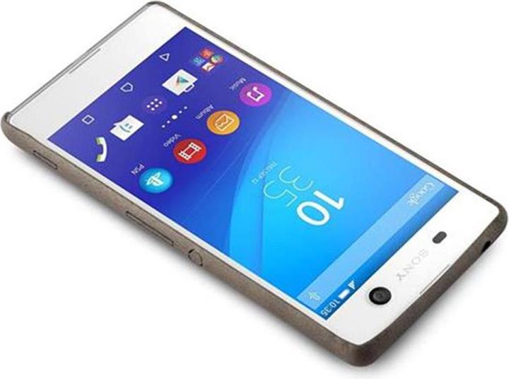 Immagine prodotto Cadorabo Copertina rigida in similpelle con struttura (Sony Xperia M5)