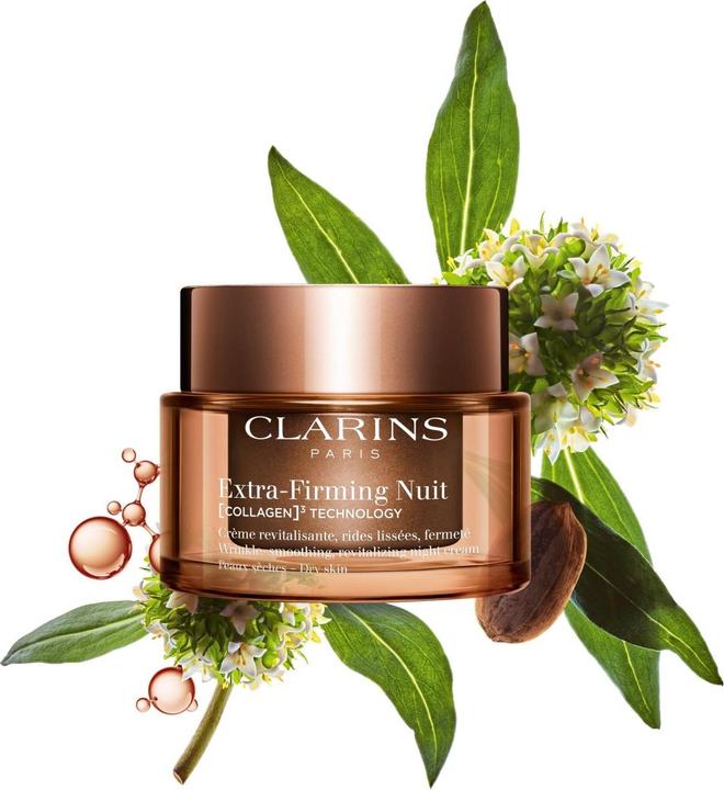 Actual product image Clarins Extra Firming (50 ml, Night cream, Up to SPF 10)