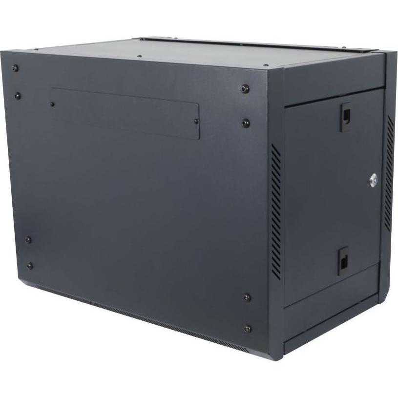 Allnet 19"Wandgehäuse, 6HE, 1-teilig, T600mm, Schwarz, zerlegt(Flat Pack), SMA-Serie (13.50 HE, 19 Zoll Rack), Serversch...