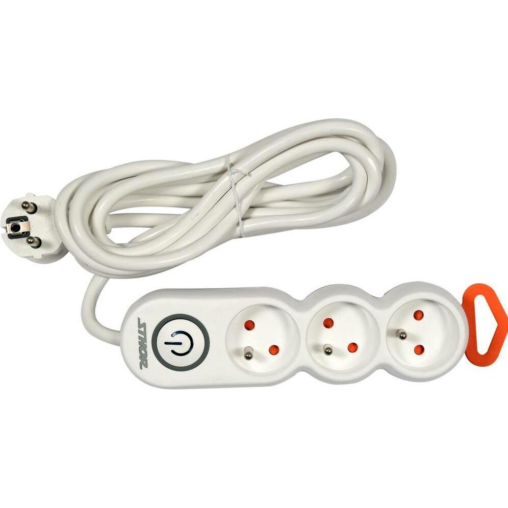 Toya, Steckdosenleiste, STHOR PRZEDŁUŻACZ / LISTWA U.3g*3,0m (3 x, CEE 7/5, 3 m)