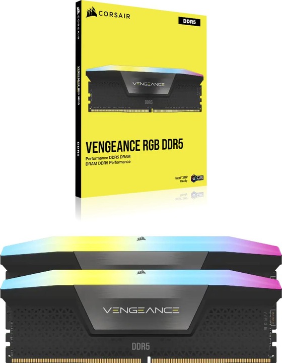 Produktbild Corsair Vengeance RGB (2 x 32GB, 6000 MHz, DDR5-RAM, DIMM)
