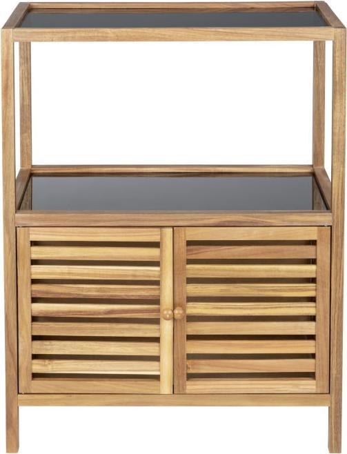 Produktbild Wenko Badregal mit 2 Türen Fondi (67.50 x 35.50 x 86 cm)