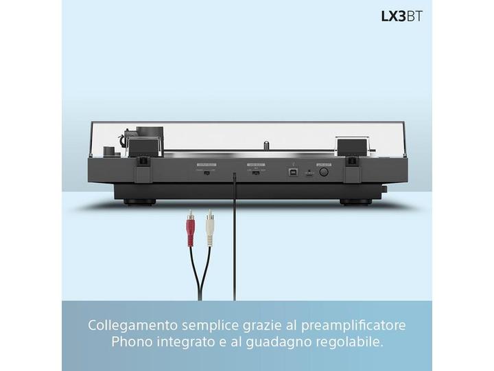 Productafbeelding Sony PS-LX3BT Plattenspieler schwarz (Volautomatisch)