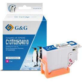 G&G, Cartucce, kompatibel Ink mit C13T02H34010, NP-E-0202XLM, magenta