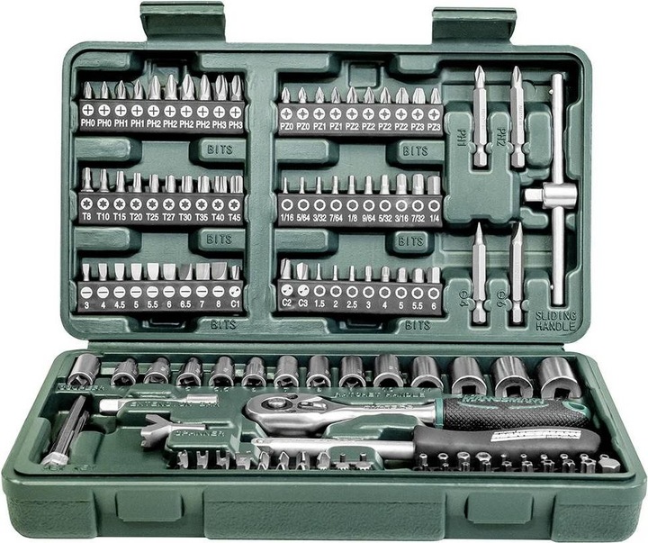 Actual product image Mannesmann Socket spanner and bit set