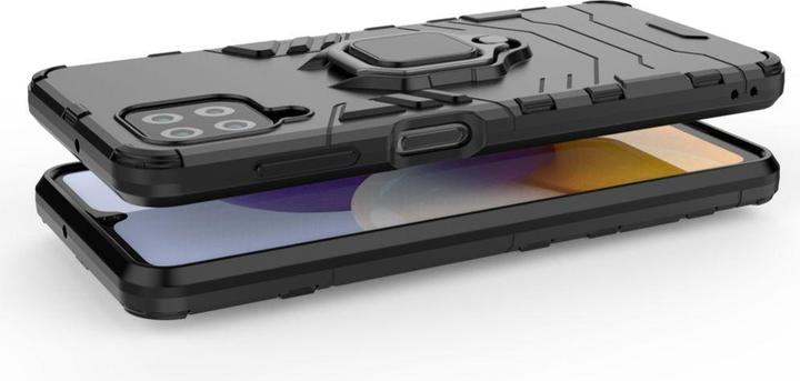 Image du produit Hurtel Ring Armor Case Kickstand Tough Rugged Cover pour Samsung Galaxy A22 4G bleu (Samsung Galaxy A22)