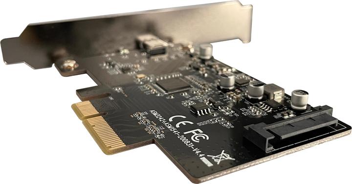 Produktbild LC-Power PCI-C-USB32-2x2 Gehäuse PCI-Karte f.eine externe NVMe-M.2SSD