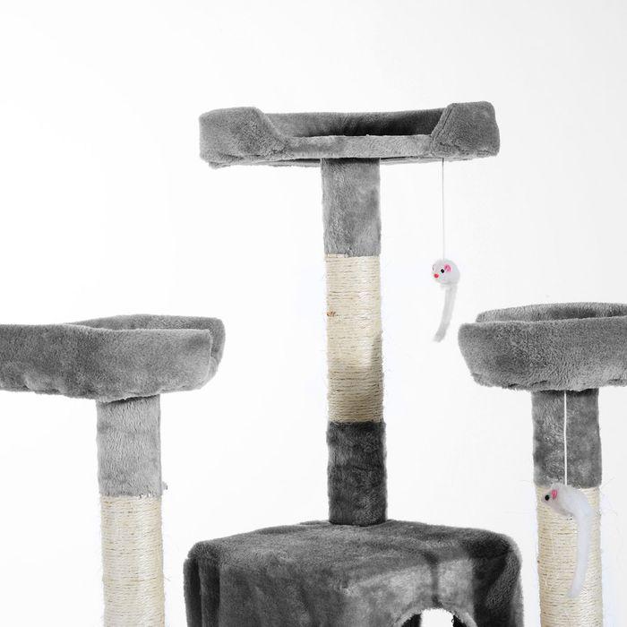 Immagine prodotto PawHut Sabrina (170 cm, Grigio beige)