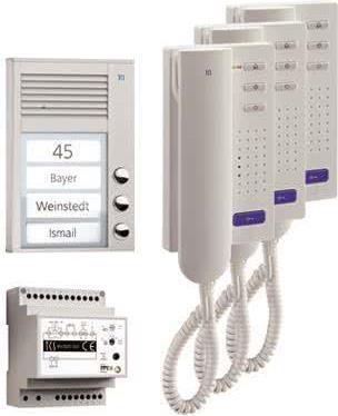 TechniSat TCS PPA03-EN/02 pack3 for intercom surface mount (Cable)