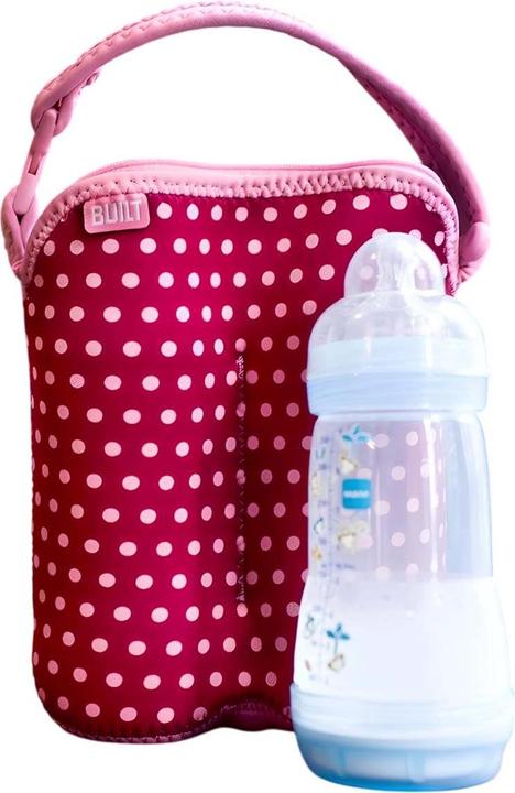 Produktbild Built Bottle Buddy - Baby Pink Mini Dots (0 Monate)