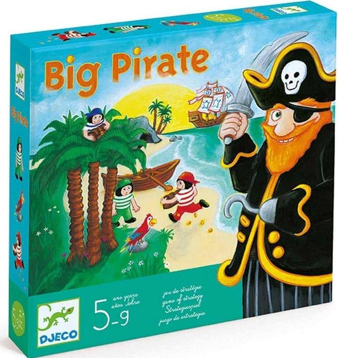 Produktbild Djeco Big Pirate (mult) (Deutsch, Spanisch, Französisch, Englisch)