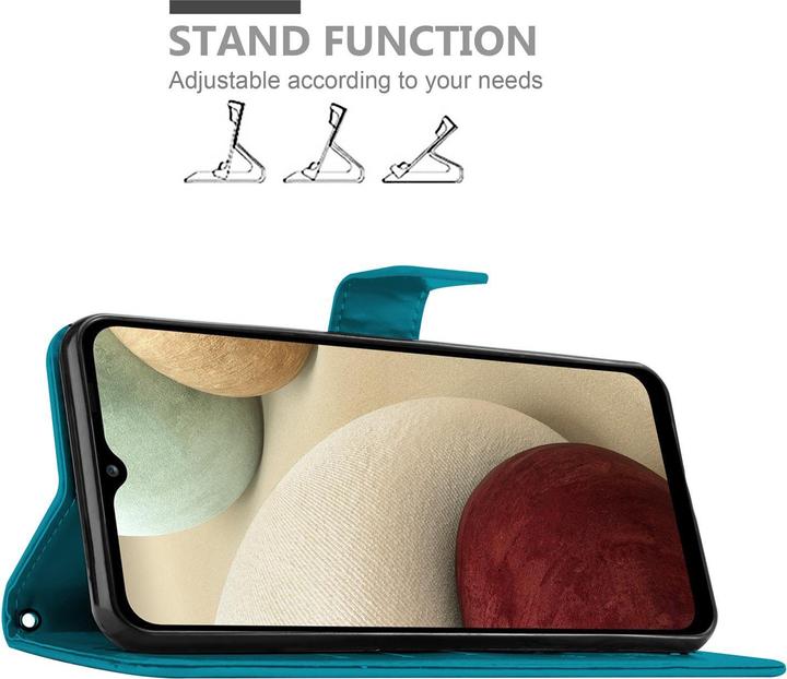 Produktbild Cadorabo Flower Book Cover (Samsung Galaxy A12)