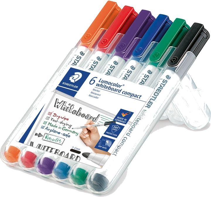 Produktbild Staedtler Lumocolor (farbsortiert, 2 mm, 6 x)