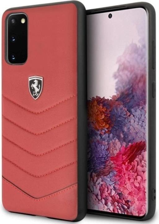 Produktbild Ferrari Hardcase FEHQUHCS62RE S20 G980 Raudona (Samsung Galaxy S20)