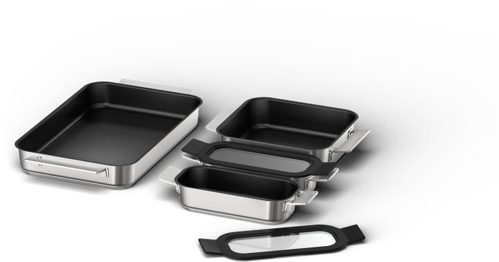 Actual product image Bosch Hausgeräte Cookware set, HEZ9FF040 (Stainless steel)