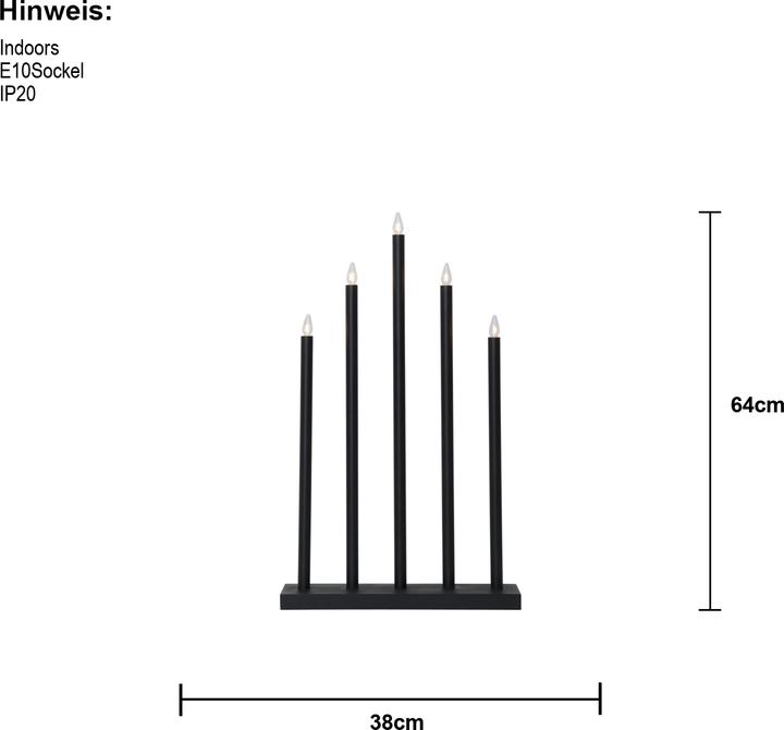 Produktbild Star Trading Tischleuchten (E10)