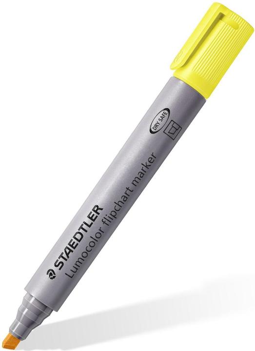 Actual product image Staedtler ® Flipchart marker Lumocolor® 356 2-5mm yellow (10 colours, 5 mm, 1 x)