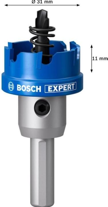 Actual product image Bosch Professional Zubehör Blau Zubehör 2608901414 EXPERT Blechlochsäge 31 mm (31 mm)
