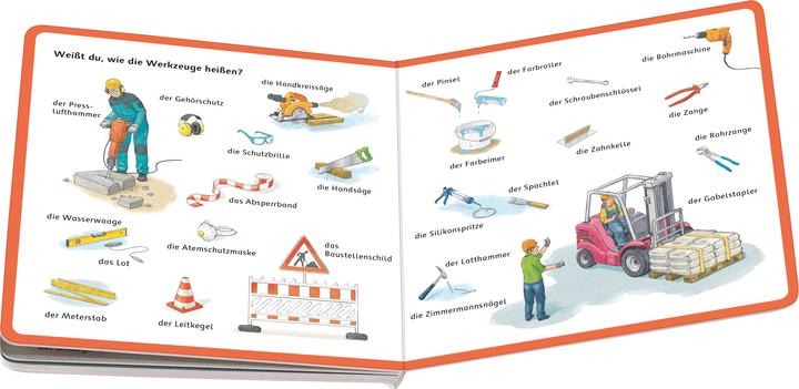 Image du produit Ravensburger Mon dictionnaire d'images : sur le chantier de construction (Allemand)