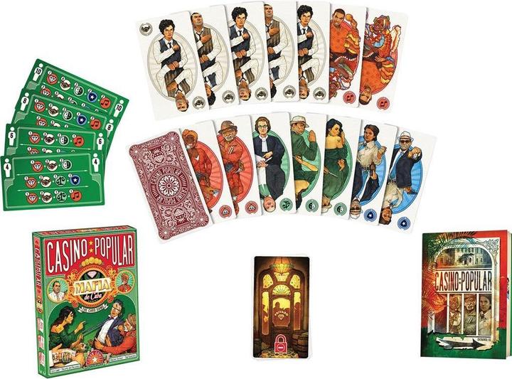 Actual product image Asmodée Mafia de Cuba : Casino Popular