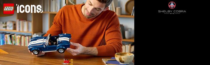 Image du produit LEGO Shelby Cobra 427 S/C (10357, LEGO Icons)