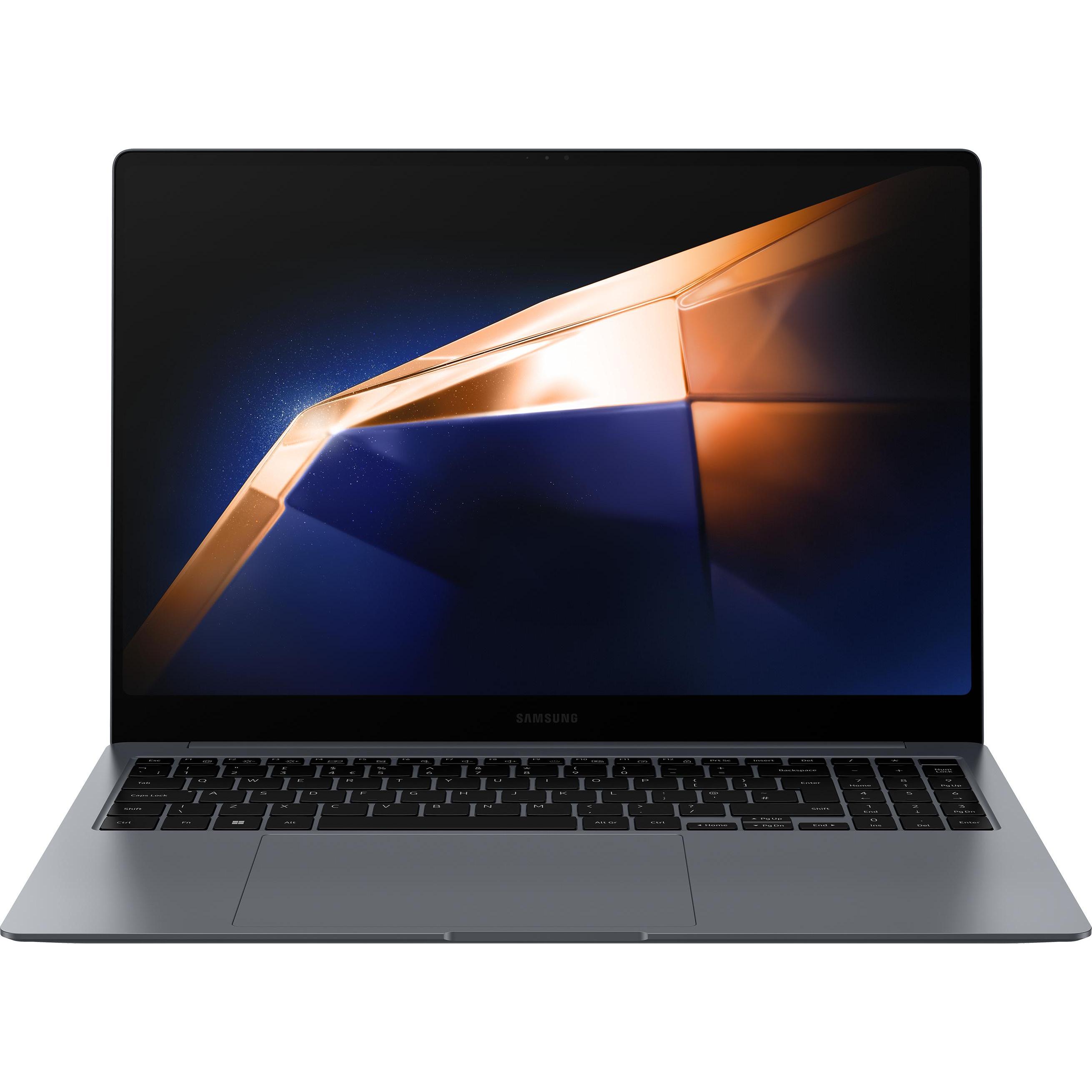 Samsung Galaxy Book4 Pro (16", Intel Core Ultra 7 155H, 16 GB, 512 GB, DE), Notebook, Grau