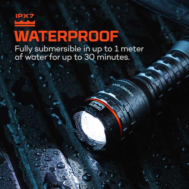 Produktbild Nebo DAVINCI 800L LED-Taschenlampe, Blister (16 cm, 800 lm)