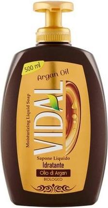 Immagine prodotto Vidal Sapone liquido idratante all'olio di Argan 500ml (Sapone liquido, 500 ml)