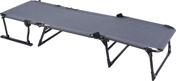 Produktbild Mojawo 2 in 1 Gartenliege Sanitätsliege Gästebett und Relaxsessel mit Polster (181 cm)