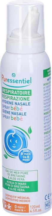 Actual product image Puressentiel Nasal sp Bab aloe ve 120ml (1 Piece)