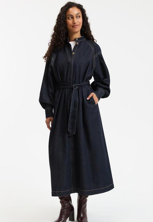Actual product image La Redoute Collections Ausgestelltes Kleid aus Denim (XXL)