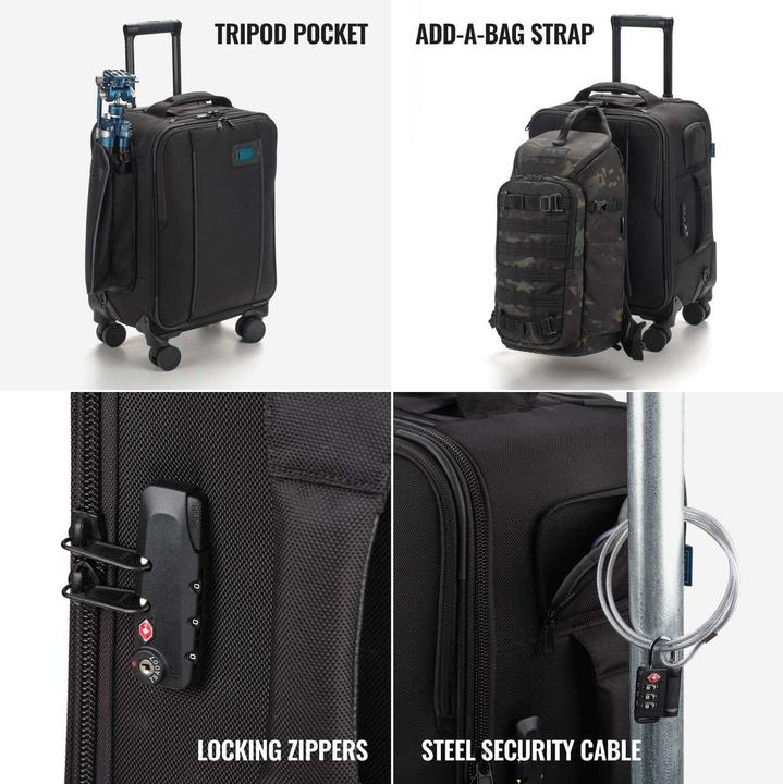 Actual product image Tenba Roadie v2 Spinner 21 Air Case