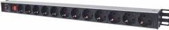 Actual product image Intellinet Power strip (12 x, CEE 7/3, 1.80 m)