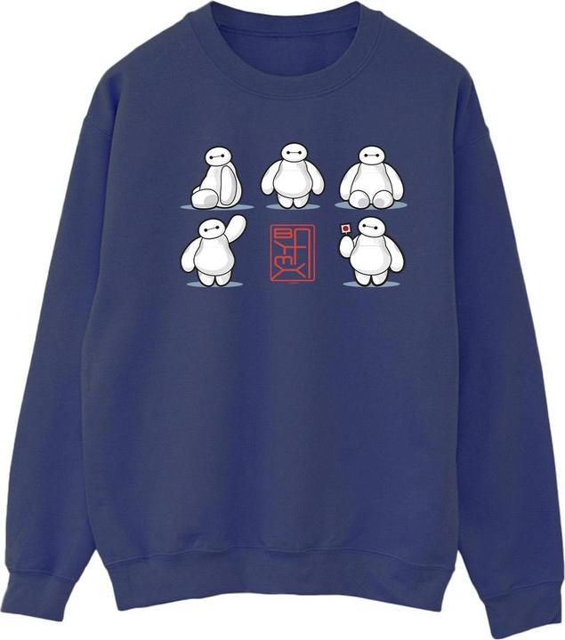 Immagine prodotto Disney Big Hero 6 Baymax Many Poses Felpa Donna (M)