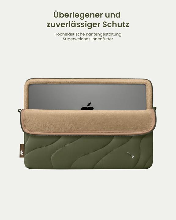 Produktbild tomtoc Gesteppte Laptop-Hülle (14")