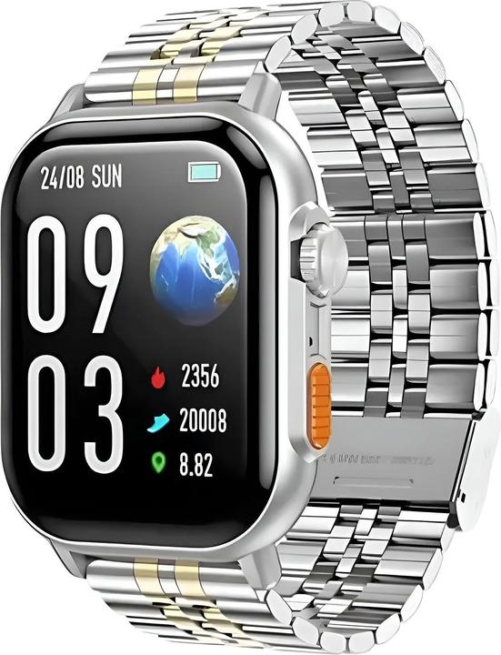 Immagine prodotto Hoco Other Computer Accessory Smartwatch 2,02" TFT with call function DYD02 gold and silver (49 mm)