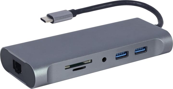 Produktbild Gembird A-CM-COMBO7-01 (USB-C, 7 Ports)