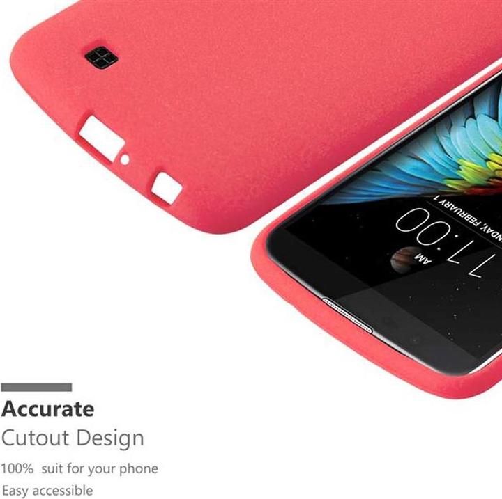 Actual product image Cadorabo TPU Frosted Cover (LG K10)
