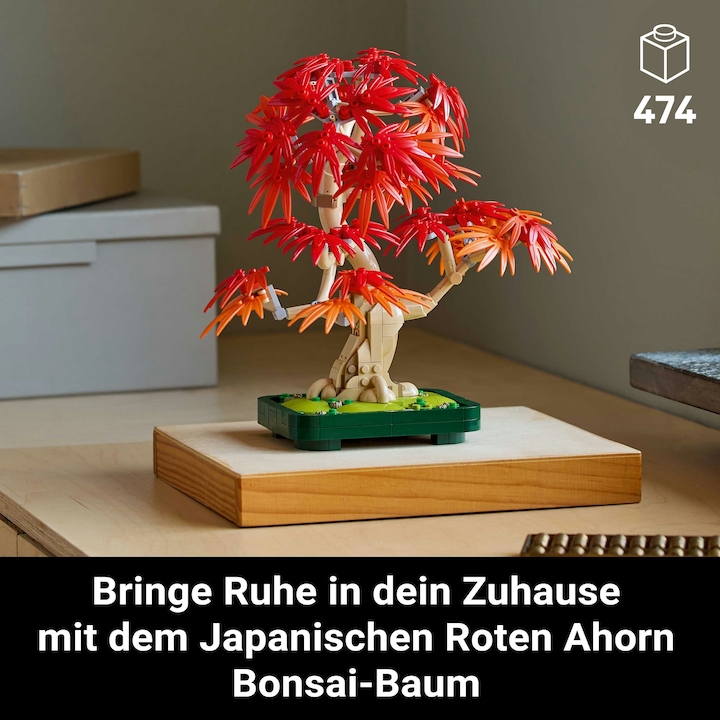 Actual product image LEGO Japanese red maple - bonsai tree (10348, LEGO Botanical)