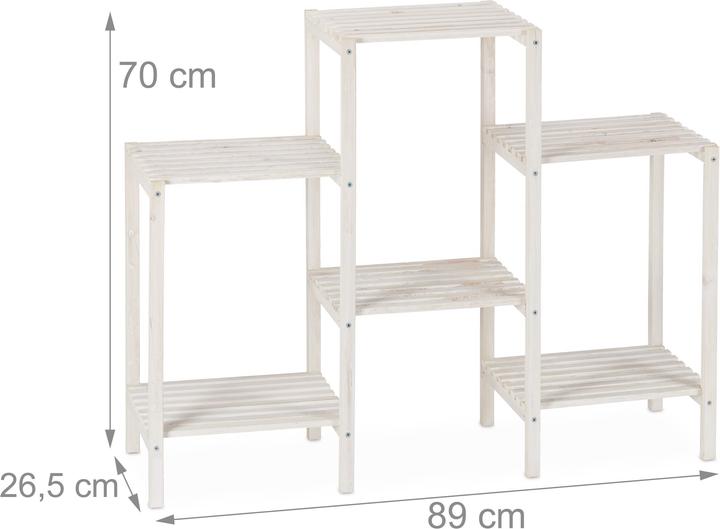 Image du produit Relaxdays Etagère à fleurs