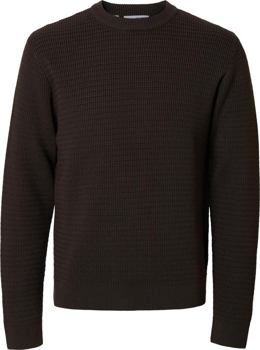 Immagine prodotto Selected Homme Texturierter Pullover mit Rundhalsausschnitt (M)