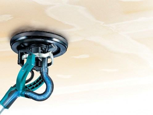 Produktbild Makita DSL801ZU Akku-Spachtelschleifer 18V, BL-Motor, AWS, 225mm, ohne Akkus und Ladegerät! (Langhalsschleifer)