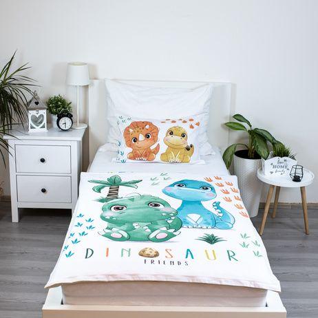 Produktbild Jerry Kinderbettwäsche Dino 100 x 135 cm + 40 x 60 cm