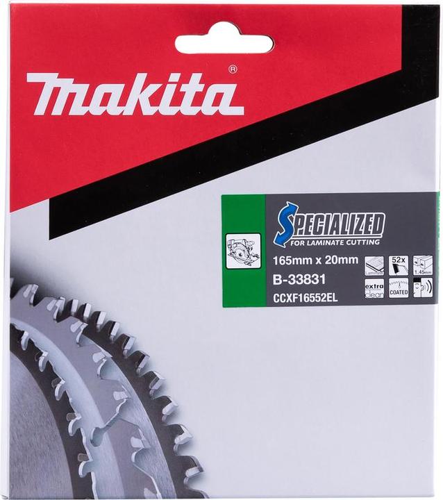Produktbild Makita SPECIALIZED Sägeb.165x20x52Z