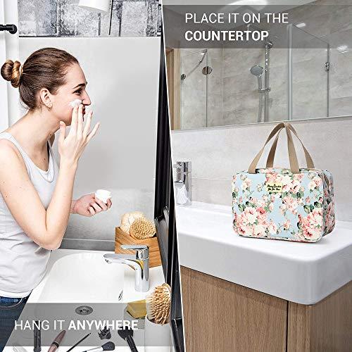 Produktbild Only-Bags.Store Kosmetiktasche zum Aufhängen, gross, tragbar, wasserdicht, Kosmetiktasche, Rasierbeutel (11.80 l)