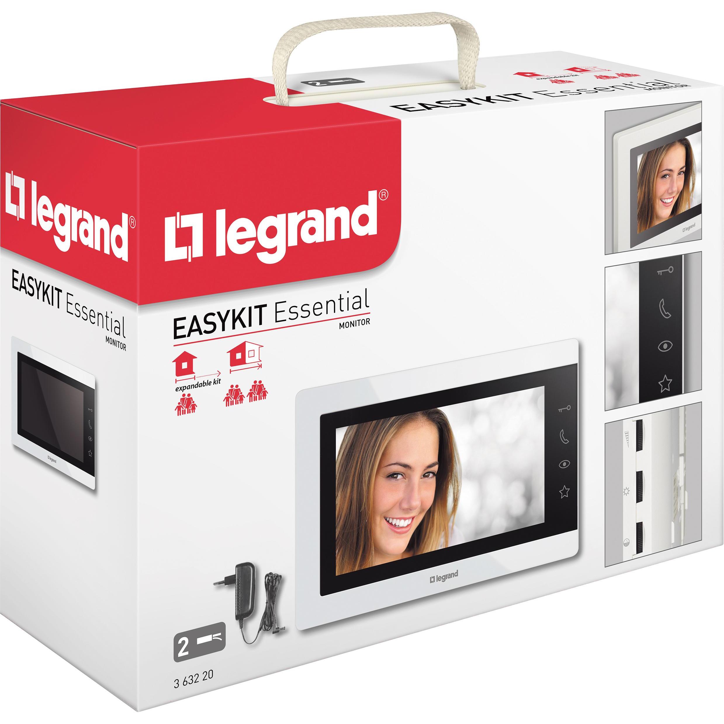 Legrand, Klingel + Türsprechanlage, EASYKIT Essential Video-Innenstelle