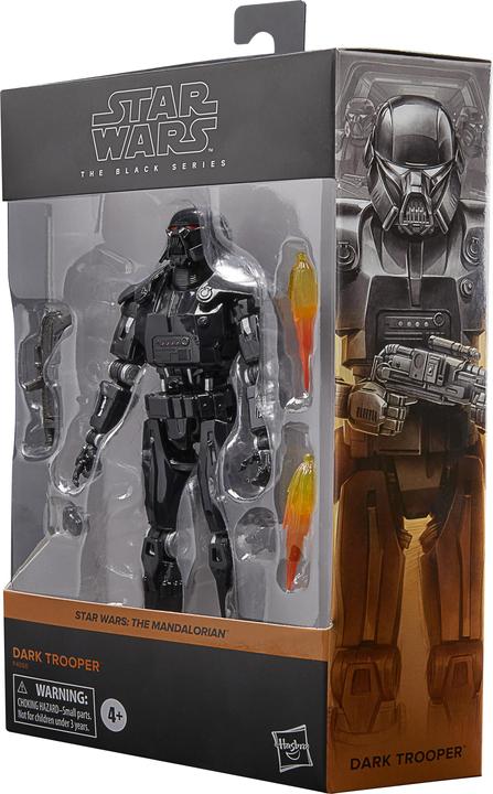 Actual product image Hasbro The Black Series Dark Trooper: The Mandalorian