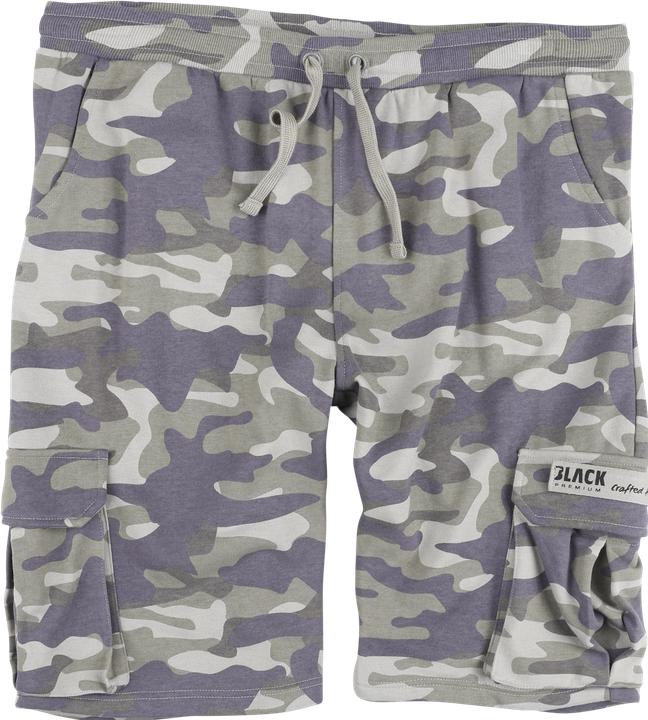 Image du produit Black Premium Camouflage Sweatshorts (L)